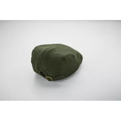 Czapka kaszkiet melanżowa 335 g/m² BLIND PEAK - Ciemnozielony (MO2966-60)