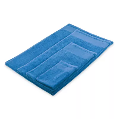Ręcznik do rąk bawełniany 380 g/m² 50x100 cm ISLAND 50 - Niebieski (MO2765-37)