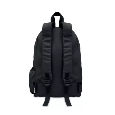 Plecak RPET 600D z wyściełanymi plecami BAPAL+ - Czarny (MO6703-03)