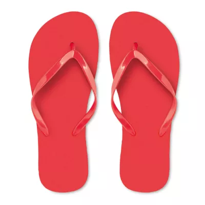 Klapki plażowe rozmiar L (40–43) HONOLULU - Czerwony (MO2588-05)