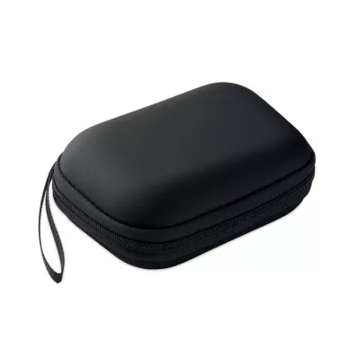 Apteczka pierwszej pomocy w twardym etui z PU CARETWO - Czarny (MO2818-03)