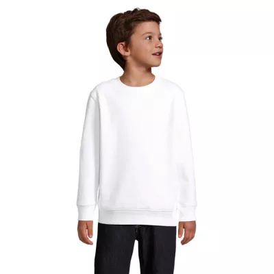 Bluza dziecięca bez kaptura Sol's COLUMBIA KIDS - Bialy (S04239-WH)