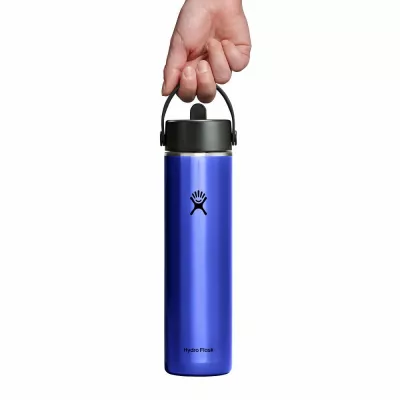 710 ML LIGHTWEIGHT WIDE FLEX STRAW CAP QUARTZ - Sapphire Blue (LW24LWFS392)