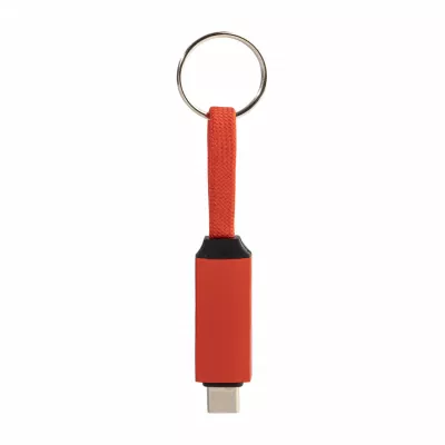 Keycab přívěsek na klíče 60W kabel USB-C - czerwony (AP864151-05)