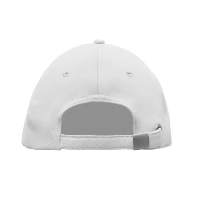 Czapka z daszkiem 5-panelowa RPET 210 g/m² SENGA - Bialy (MO6831-06)