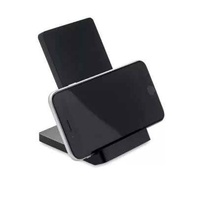 Ładowarka ze stojakiem 15W WIRESTAND - Czarny (MO9692-03)
