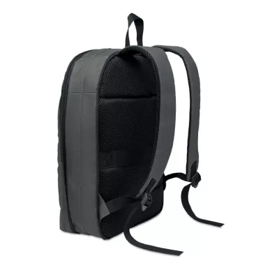 Plecak na laptop 16" rozszerzany z RPET XPANDA - Kamienny Szary (MO2753-15)