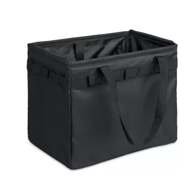 Organizer do bagażnika składany z RPET 600D FORM - Czarny (MO2855-03)