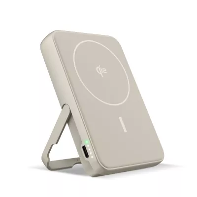 Fresh 'n Rebel Powerbank bezprzewodowy 10000 mAh kompatybilny z MagSafe - beżowy (LT49745-N0055)