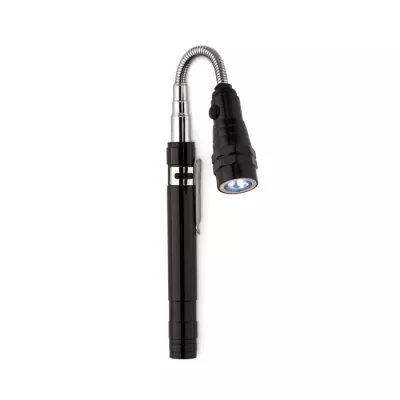 Latarka teleskopowa z magnesem STRETCH-TORCH - Czarny (MO8621-03)