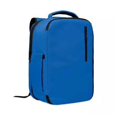 Plecak kabinowy z RPET na laptop 15" FLYSAFE - Niebieski (MO2840-37)