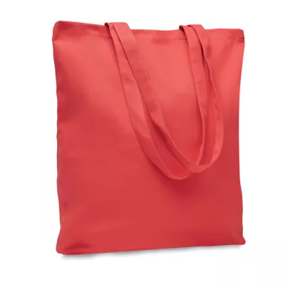 Torba bawełniana na zakupy 270 g/m² RASSA COLOURED - Czerwony (MO6442-05)