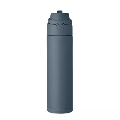 Butelka stalowa ze słomką 650 ml TOIEN ONE - Petrol (MO2989-20)