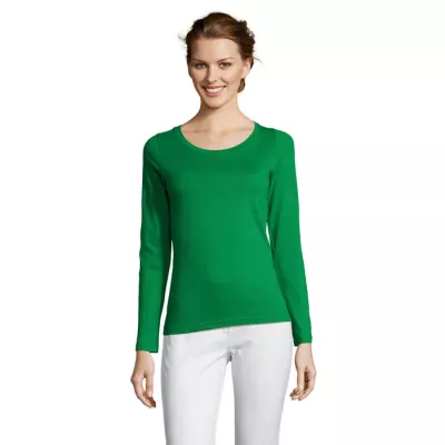Longsleeve damski 150 g/m² Sol's MAJESTIC - Zielony (S11425-KG)