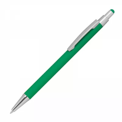 Długopis metalowy touch pen soft touch PAULA - zielony (1096409)