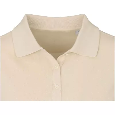 Damskie polo Oakville z długim rękawem - Sandstone (38087-SANDSTON)