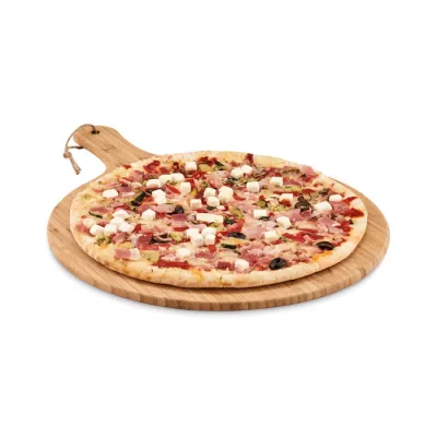 Deska do krojenia bambusowa okrągła 31 cm SERVE - Drewna (MO6151-40)
