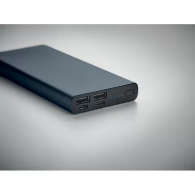 Powerbank 10 000 mAh aluminiowy POWERFLAT 10C - Francuski Granat (MO6770-85)
