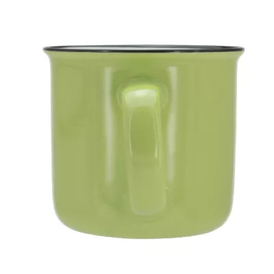Kubek ceramiczny 350 ml - zielony (8084309)