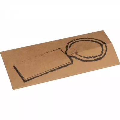 Brelok metalowy CECILIA - szary (9227307)