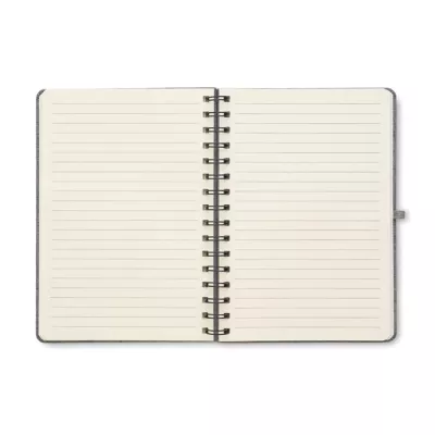 Notes A5 z podstawką 80 kartek w linię STRATA - Szary (MO2522-07)
