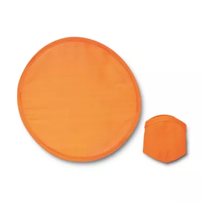 Frisbee składane z poliestru w etui ATRAPA - Pomaranczowy (IT3087-10)