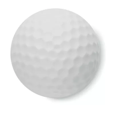 Balsam do ust SPF10 w kształcie piłki golfowej GOLF - Bialy (MO2215-06)
