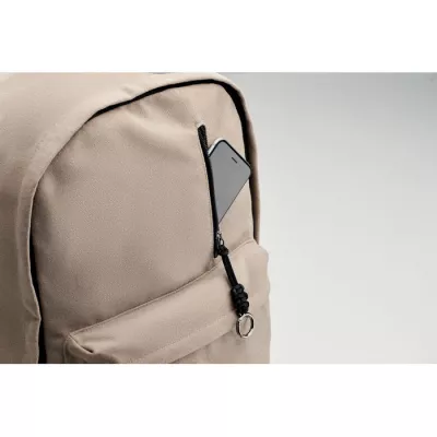 Plecak na laptop 15" z recyklingu 450 g/m² LEIRUR - Sznur (MO2391-65)