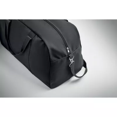 Torba podróżna z recyklingu 450 g/m² DUFFAS COLOUR - Czarny (MO2508-03)