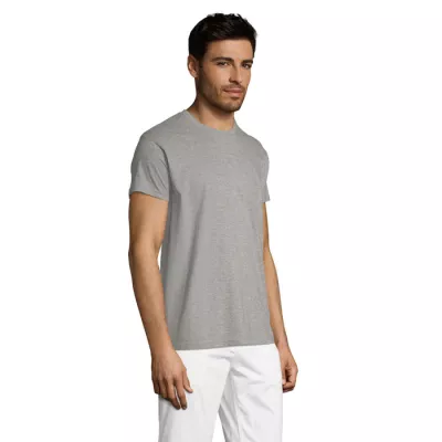 Koszulka unisex bawełniana 150 g/m² Sol's REGENT - Szary Melanż (S11380-GM)