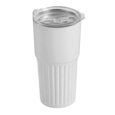 Próżniowy kubek 600 ml WAVE LINE - biały (56-0304712)