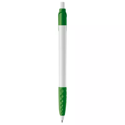 Długopis plastikowy (ABS) Cosmo - biało / zielony (LT87622-N0131)