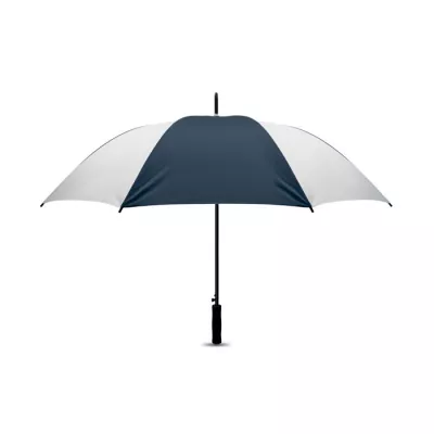 Parasol automatyczny 27" z rączką z EVA SWANSEA - Biały/Ciemnoniebieski (MO8581-54)