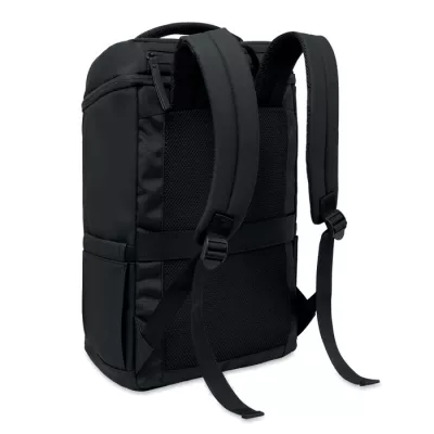 Plecak na laptop 15" z PU BOULDER - Czarny (MO3122-03)