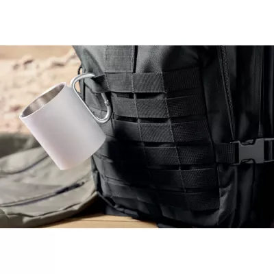 Plecak turystyczny z RPET 600D 50 l CARRYCONFI - Czarny (MO2970-03)