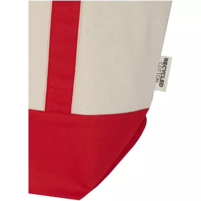 Sam mała torba na zakupy z bawełny z recyklingu z certyfikatem GRS o gramaturze 320 g/m² - Czerwony-Piasek pustyni (12080021)