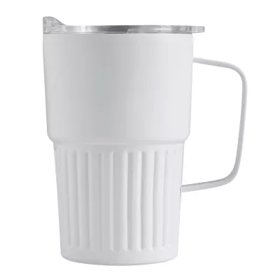 Próżniowy kubek 450 ml WAVE HOLD - biały (56-0304710)