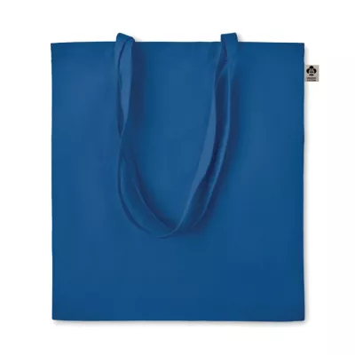 Torba z bawełny organicznej 140 g/m² ZIMDE COLOUR - Niebieski (MO6189-37)