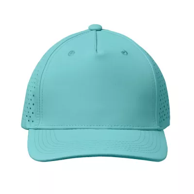 Czapka z daszkiem sportowa 5-panelowa 130 g/m² CAPO - Turkusowy (MO2543-12)