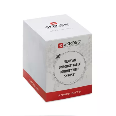 Adapter podróżny USB-C 30W Skross MUV USB AC30 PD - Bialy (MO2980-06)