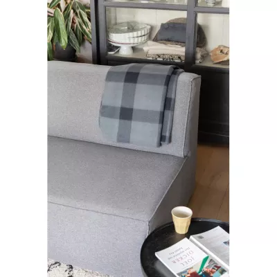 Koc polarowy 127 x 152 cm 180 g/m² - szary (P459.052)