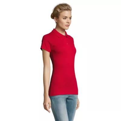 Polo damskie piqué 180 g/m² Sol's PERFECT WOMEN - Czerwony (S11347-RD)