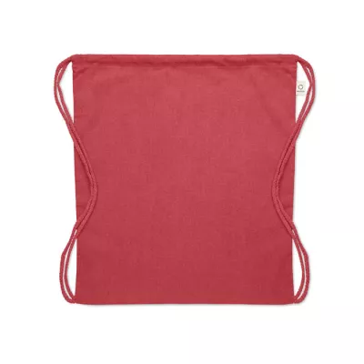 Worek z recyklingu 140 g/m² CABETRI COLOUR - Czerwony (MO2402-05)