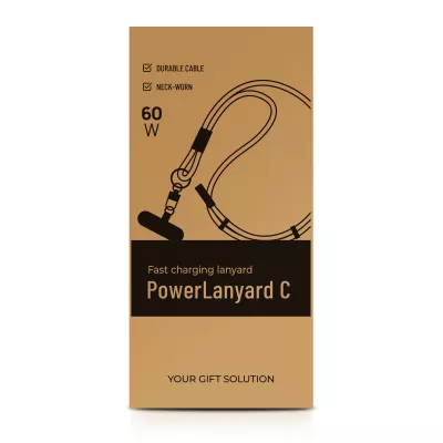 Smycz do telefonu / PowerLanyard C - Czarny (IP11002001)