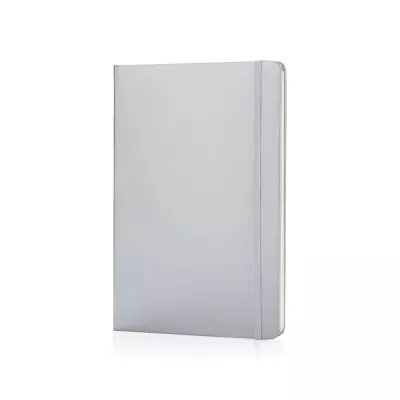 Notatnik A5, twarda okładka - srebrny (P773.212)