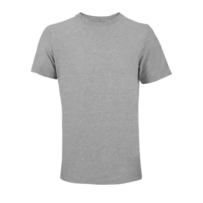 Koszulka unisex z czesanej bawełny Sol's TUNER - Jasnoszary Melanż (S04203-DH)