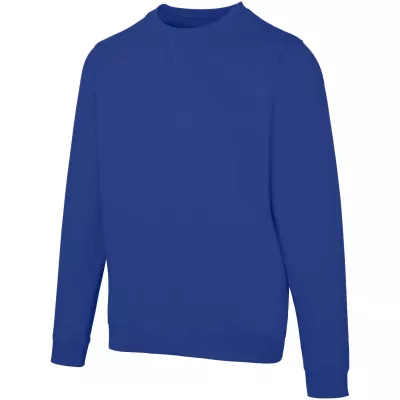 Jasper organiczna bluza unisex z recyklingu o gramaturze 280 g/m² z okrągłym dekoltem i certyfikatem OCS - Niebieski (39561-BLUE)