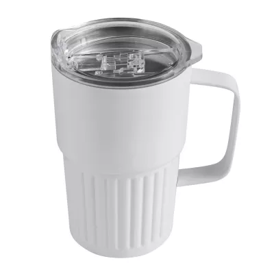 Próżniowy kubek 450 ml WAVE HOLD - biały (56-0304710)