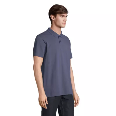 Koszulka polo unisex z czesanej bawełny Sol's PULSE - Denim (S04502-DM)