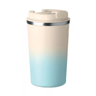 Kubek termiczny stalowy 350 ml BRACE GRADIENT - Baby Blue (MO2885-66)